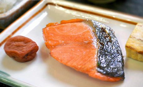 朝食一例